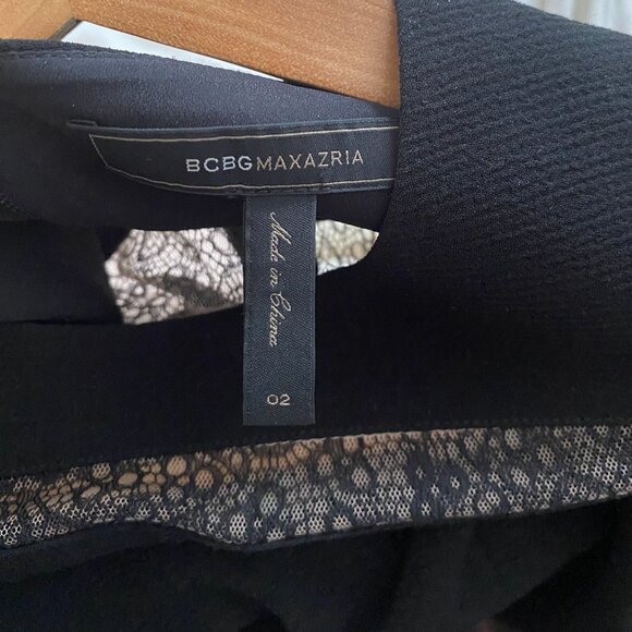 BCBGMaxAzria Kalli Lace Insert Dress - Picture 4 of 5